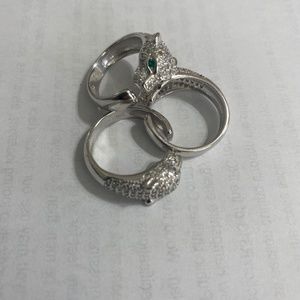Sterling s925 Panther ring ANY SIZE